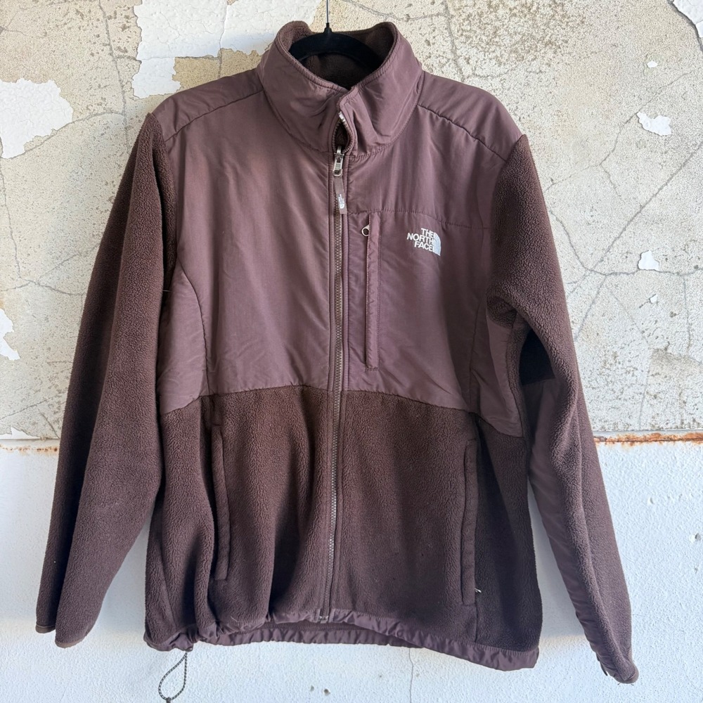 North Face Denali Fleece Jacket Womens XL Full Zip Outdoor Gorpcore Utility Coat